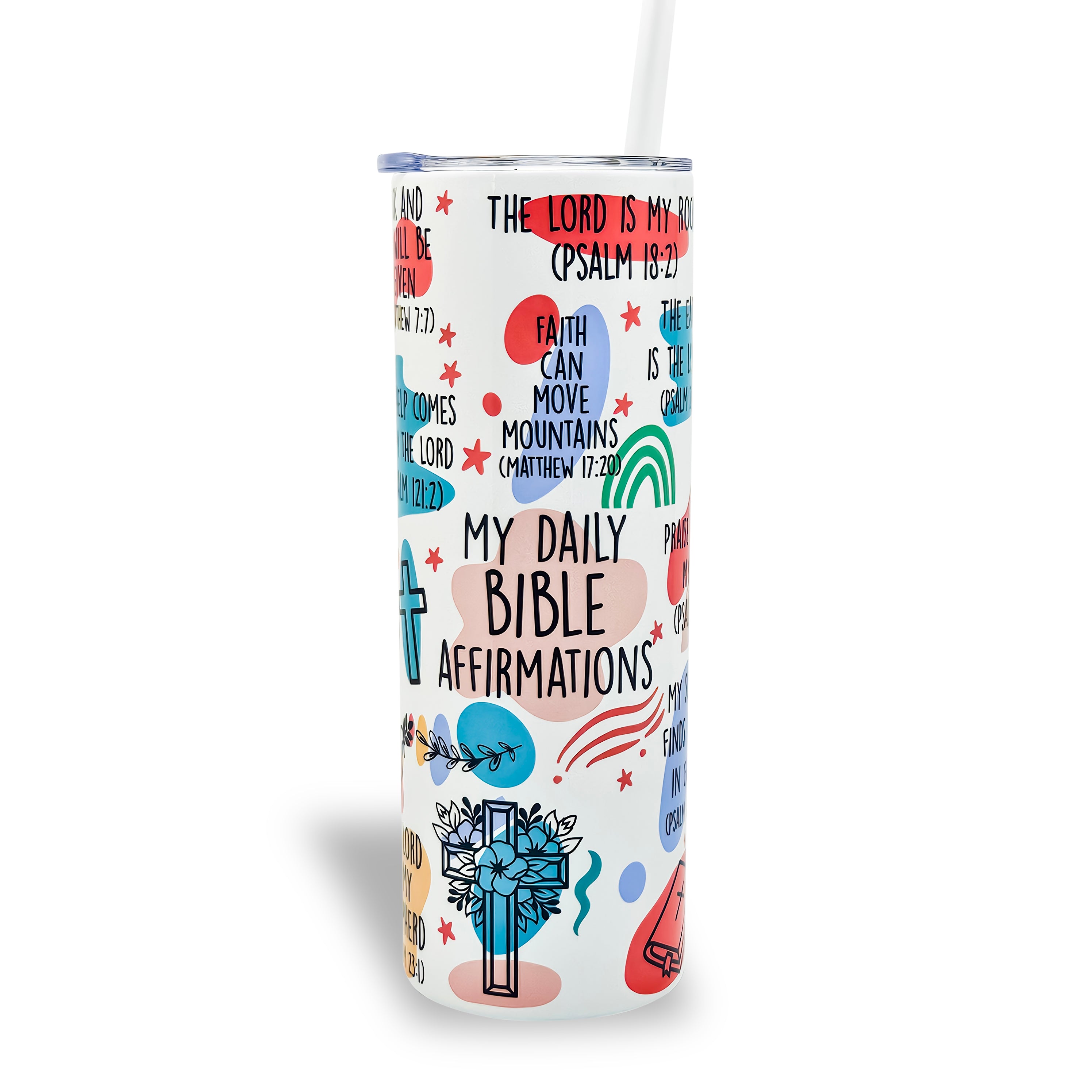 My Daily Bible Affirmations 20 oz. Tumbler