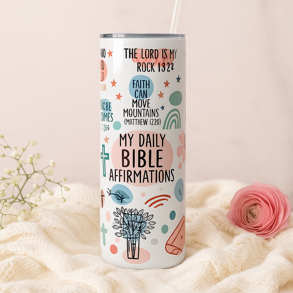 My Daily Bible Affirmations 20 oz. Tumbler