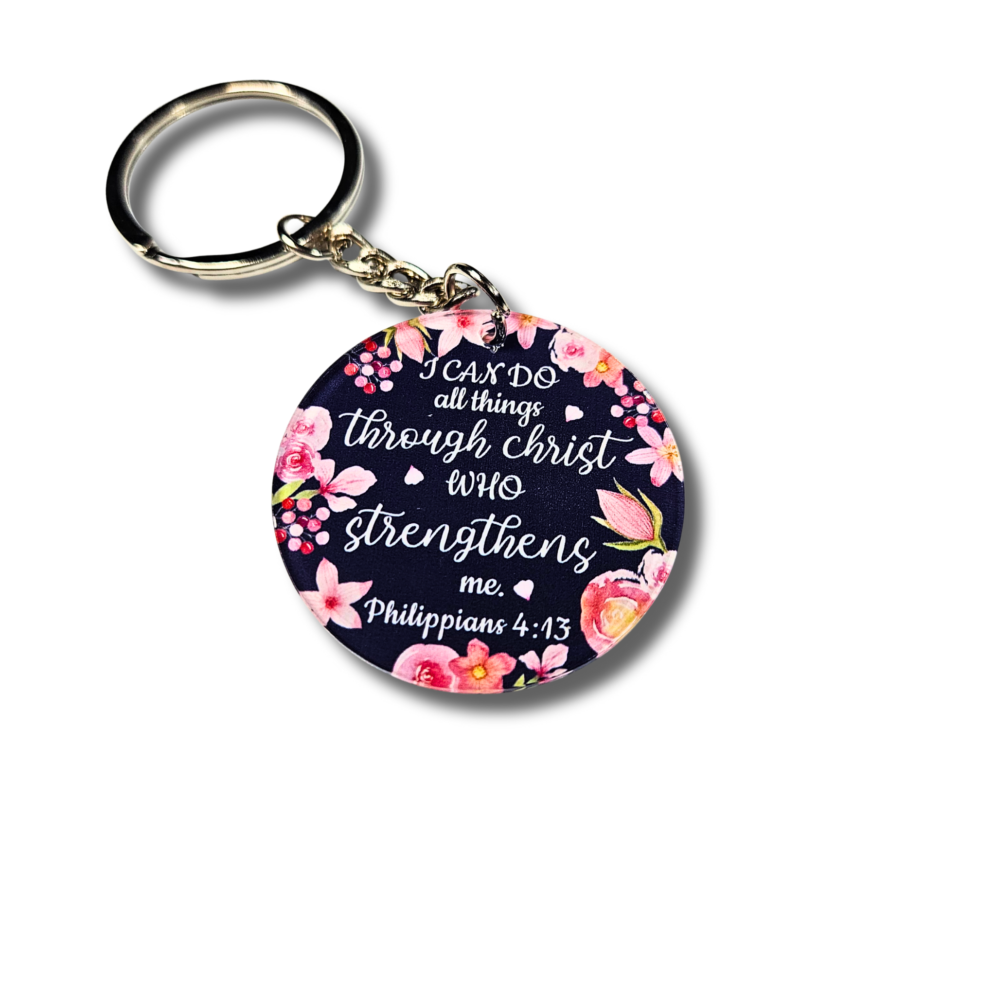 Can Do All Things – Philippians 4:13 Keychain