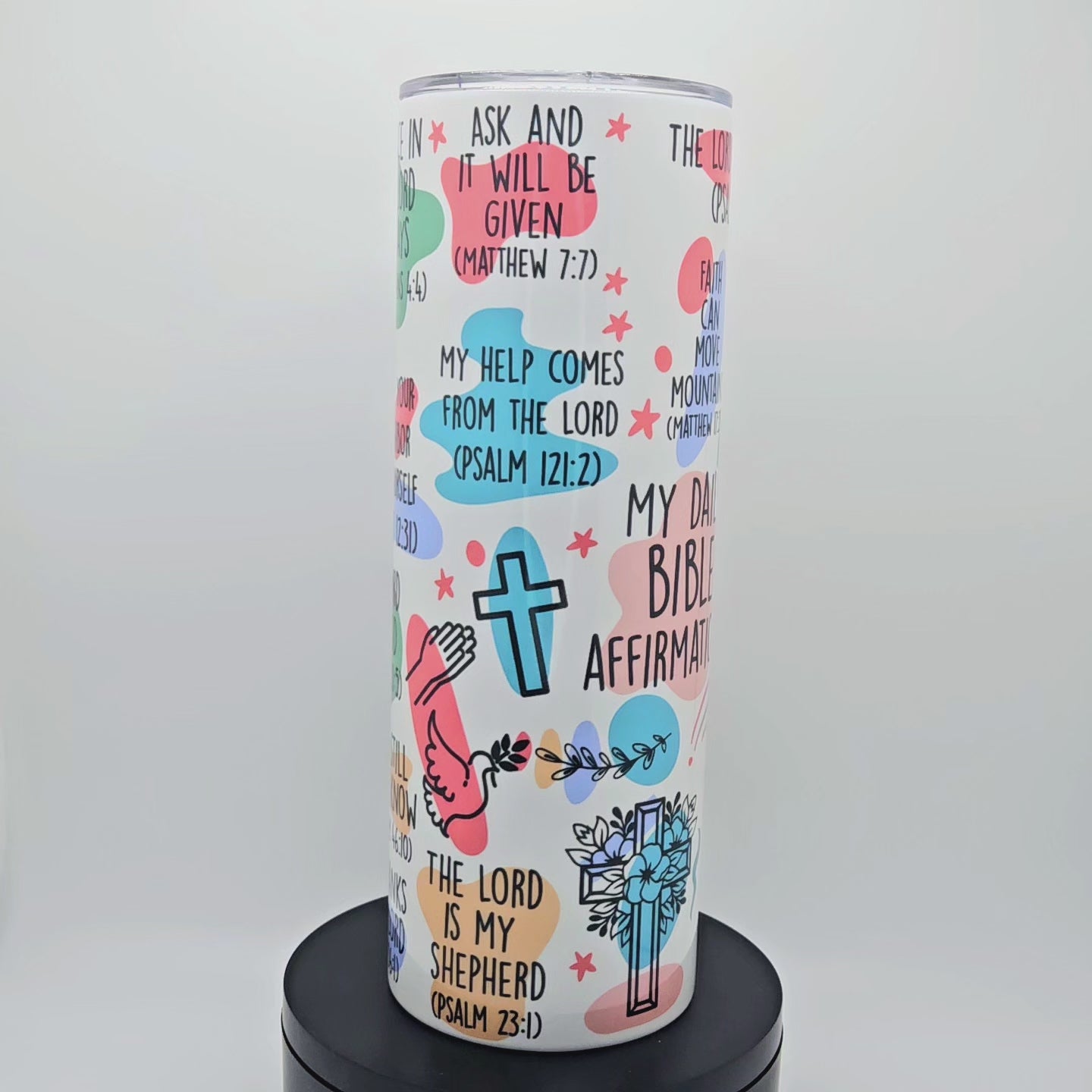 My Daily Bible Affirmations 20 oz. Tumbler