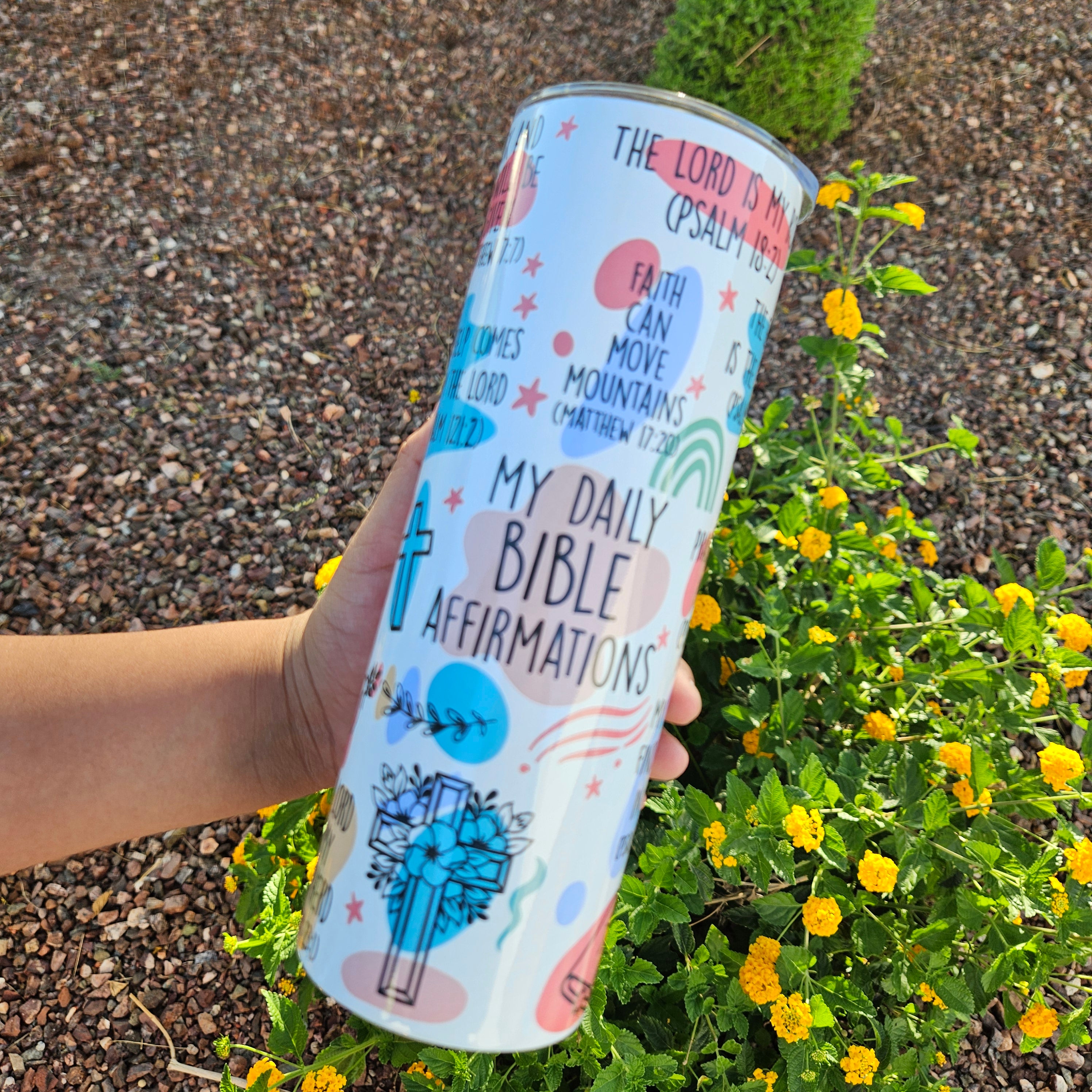 My Daily Bible Affirmations 20 oz. Tumbler